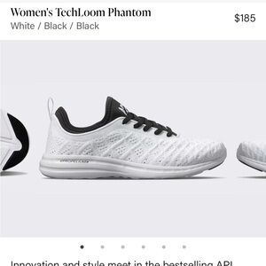 APL TECHLOOM PHANTOM SNEAKERS WHITE/BLACK